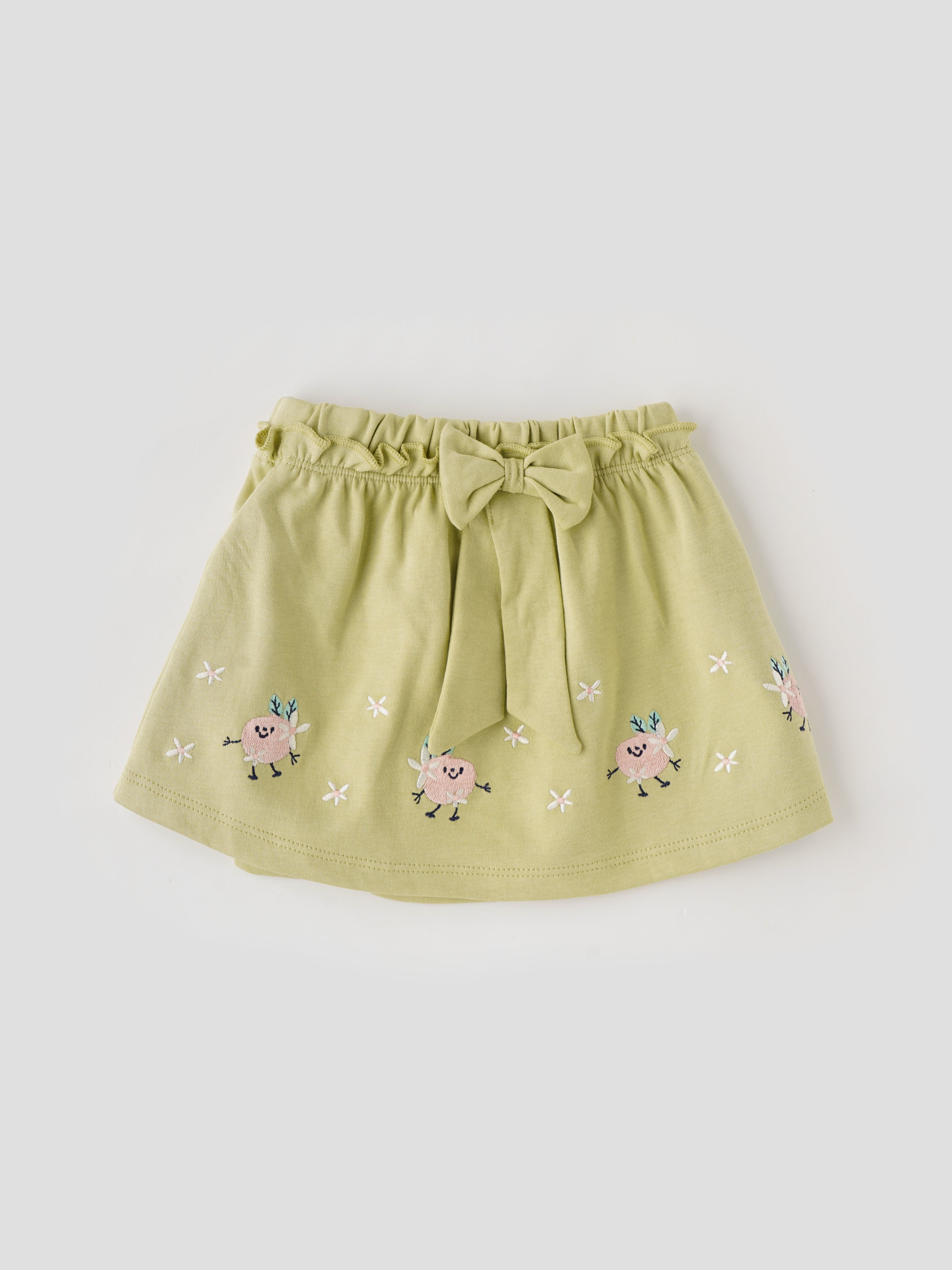 Popees Stylish Embroidered Skirt (0-9 Months) for Newborn Girls