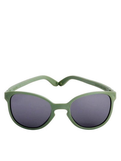 KIETLA Kids Khaki Wazz UV Protection Wayfarer Kids Sunglasses