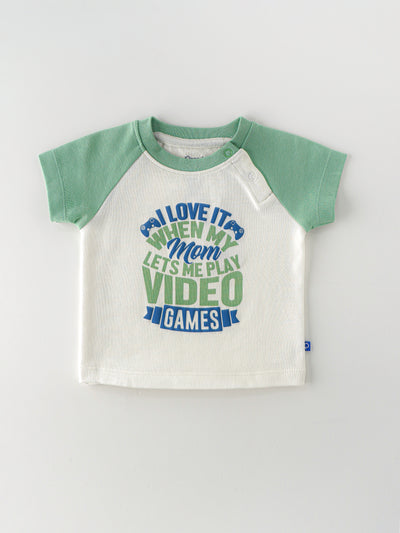 Comfy & Trendy Chest Printed T-shirt for Boys