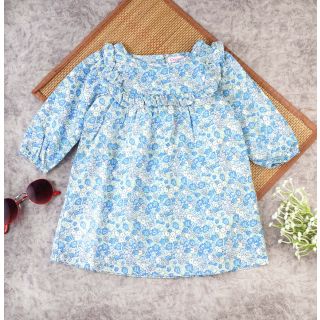 Frilled Frock For Baby Girls | 001A BF-G-DR-719