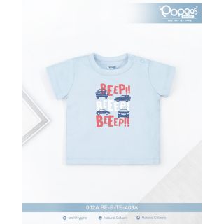Splendid Blue Cotton T Shirt for Baby Boy|002A BE-B-TE-403A