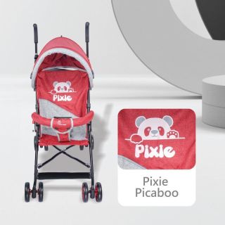 Pixie Buggy Stroller - Easy To Fold & Store, UV Sun Protection Canopy, Rear Brakes, Storage Bag