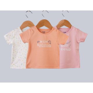 Printed Combo T-Shirt For Baby Girls | 004C-IF-G-TE-678