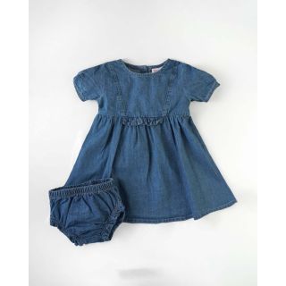 Denim Frock For Baby Girls | 004A-IF-G-DR-607