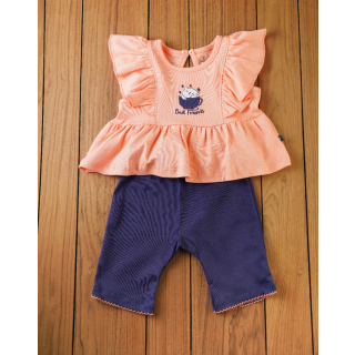 Elegant  Sleeveless Top & Pants For Baby Girls | GALILEE