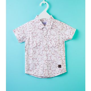Printed Shirt With Pocket For Baby Boys |004A IF-B-SH-375A