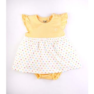 Polka Dot Frock With Panties For Baby Girls |004A-JB-G-DR-848