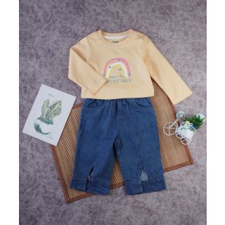 Graphic Printed Full Sleeve Top & Pants For Girls | 004A-IF-G-TB-490