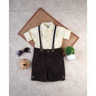 Party Wear Dungaree For Baby Boys | 004A-IF-B-SB-384