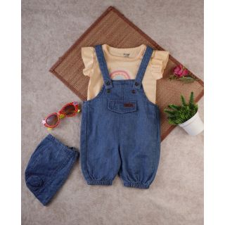 Cute and Stylish Dungaree for baby Girl |004A-JB-G-DU-455