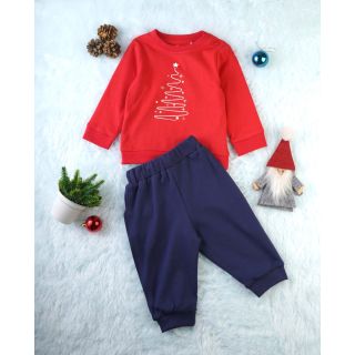 Casual T-Shirt and Pants For Baby Boys Christmas Collection | GLITZY