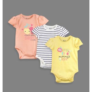 Multicolor Baby Girls Bodysuit Combo  |001 BE-G-BO-259