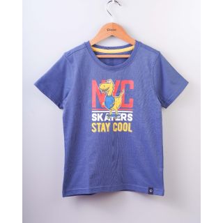 Printed Half Sleeve T-Shirt For Boys | 003A KF-B-TE-593