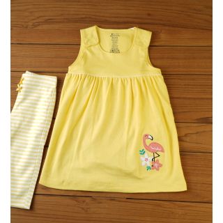 Sleeveless Frock With Pants  |001 BF-G-BL-94