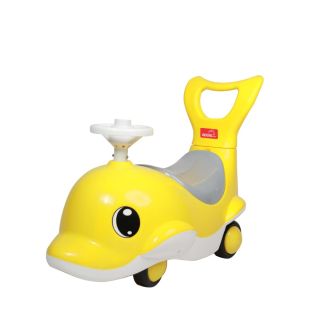 Apple baby Shark Rider for Kids | Push Car Rider with Smooth Wheels Baby Car Suitable for Boys & Girls Age 0-3 Year | AR130