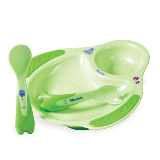 WALRUS MEAL TIME SET - PLATE & CUTLERY