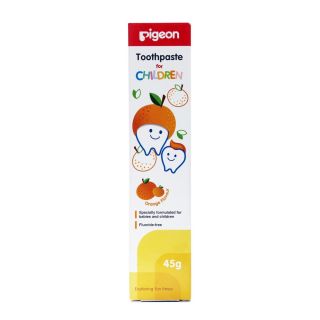 Pigeon Children Toothpaste, Orange 45g