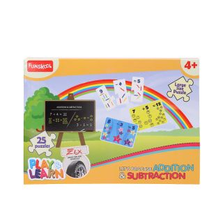 FUNSKOOL LETS PRACTICE ADDITION AND SUBTRACTION PUZZLE