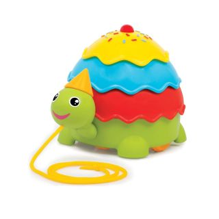 Funskool Giggles, Icecream Turtle, Pull Along Toy for Toddlers, Multicolour, Encourages walking, 12 Months & above