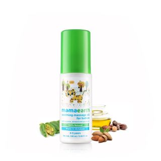 MAMAEARTH SOOTHING MASSAGE OIL- 100ML