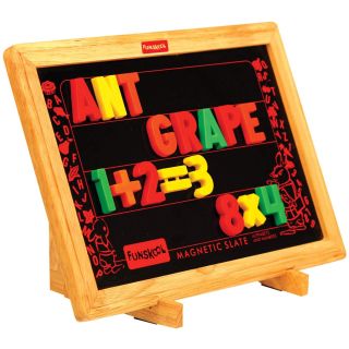 Funskool Learn N Write Slate, 2 in 1 Magnetic & Dry Erase Board, Early Learning, 3 Years & Above, Preschool Toys, Multicolor