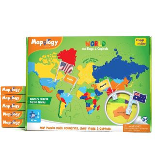World: With Capitals & Flags MP10