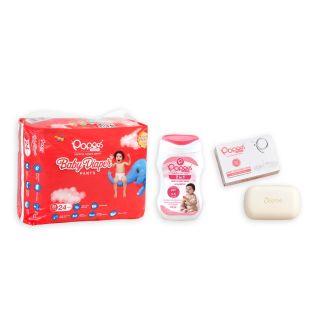 Combo of Diaper Pack 24, Bathing Bar and Baby Wash