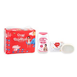 Combo of Diaper Pack 24, Floating Soap and Baby Wash
