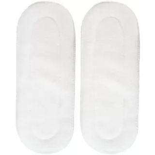 (Pack of 2) Cotton Diaper Quick Dry Pads | Wet Free Microfiber Inserts Superior Absorbency and Customizable Cloth Diaper Insert