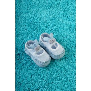 Rabbit shoes for baby-Blue