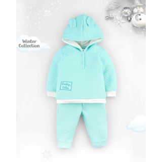 Gerber Full Sleeve Hoodies for Baby Girl | Winter Collection | Yucca Green