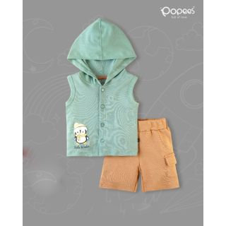 Hooded Top and Shorts For Winter |GILLIARD