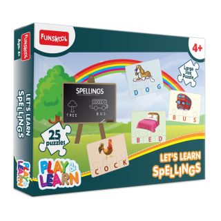 FUNSKOOL Let's Learn Spelling Game  (25 Pieces)