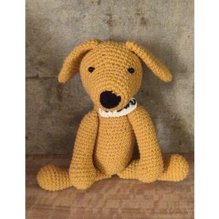 Crochet Labrador Soft Toy Handmade Soft Toys - 100% Cotton Knitted for Babies