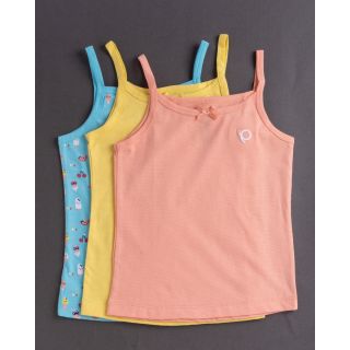 Stylish Multicolor Camisole Combo for baby Girl |001 KE-G-CM-301