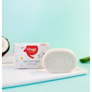 Popees Mother Baby Herbal Floating Soap 100g
