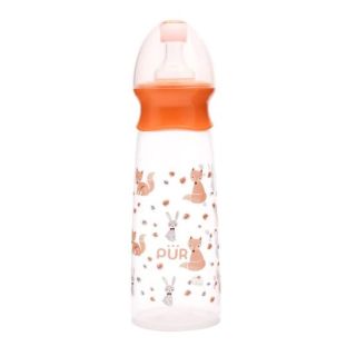 PUR CLASSY BOTTLE 8 OZ./240 ML. WITH VARI FLOW SILICONE NIPPLE