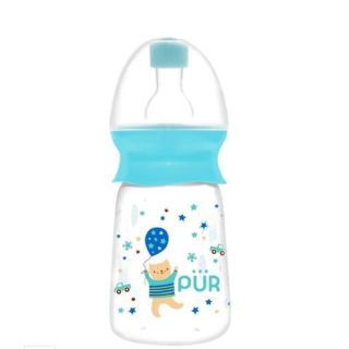 PUR CLASSY BOTTLE 4 OZ./130 ML. WITH VARI FLOW SILICONE NIPPLE