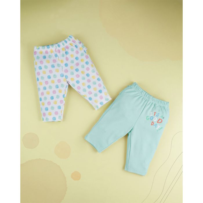Cotton newborn pants with kangaroo pocket | PlayUp